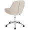 Merrick Lane Roma Home Office Bucket Style Chair with 360 Degree Rotating Swivel